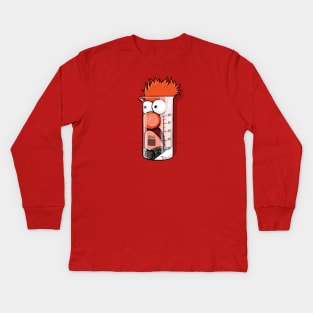 Beaker Muppets Science Kids Long Sleeve T-Shirt